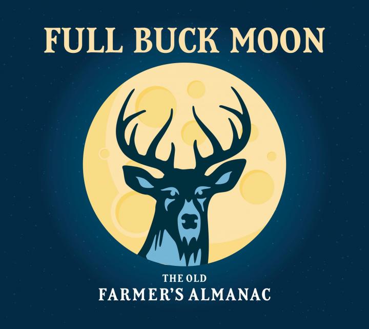 Buck moon of July
